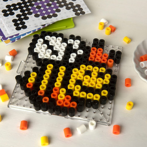Perler Tray 'n Cards Pattern Kit-BIGGIE Beads - 80-70729 Perler Tray 'n Cards Pattern Kit-BIGGIE Beads - 80-70729