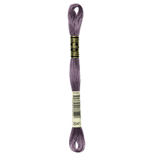 12 Pack - DMC 6-Strand Embroidery Cotton 8.7yd-Medium Antique Violet - 117-3041 - 077540053605