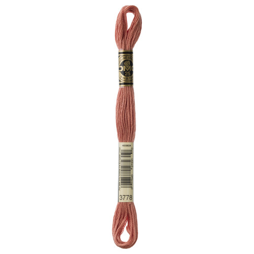12 Pack - DMC 6-Strand Embroidery Cotton 8.7yd-Light Terra Cotta - 117-3778 - 077540272310