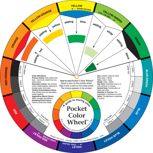 Pocket Color Wheel-5.125" 3501