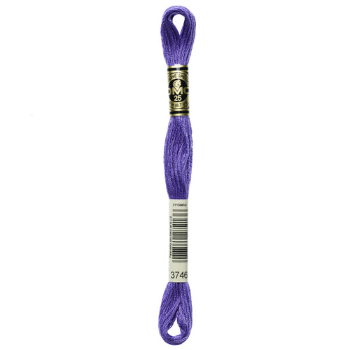 12 Pack - DMC 6-Strand Embroidery Cotton 8.7yd-Dark Blue Violet - 117-3746 - 077540272136