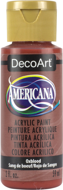 Americana Enid's Acrylic Paint 2oz-Oxblood -DAE-139 - 016455239308