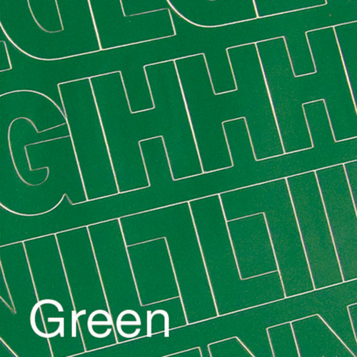 Duro Permanent Adhesive Vinyl Letters & Numbers 2" 167/Pkg-Green - D3215-GREEN - 029211321551