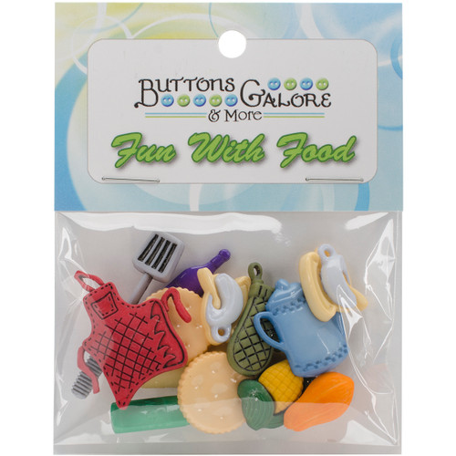 Buttons Galore Button Theme Pack-Kitchen - BTP-4091 - 840934087544