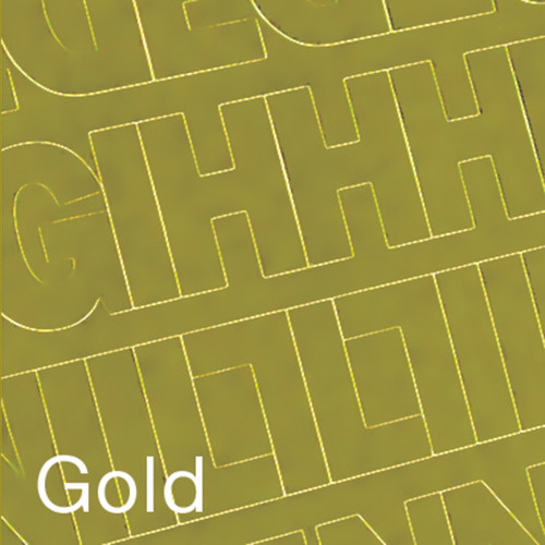 Duro Permanent Adhesive Vinyl Letters & Numbers 3" 160/Pkg-Gold - D3216-GOLD - 029211321674