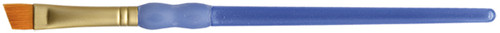 Crafter's Choice Gold Taklon Angular Brush-5/8" Width R9160-5/8 - 090672206442