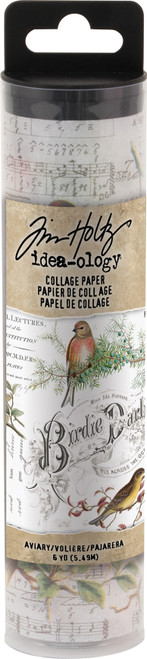 Idea-Ology Collage Paper 6"X6yds-Aviary TH93706 - 040861937060