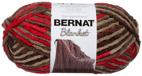 Bernat Blanket Big Ball Yarn-Raspberry Trifle - 161110-10422 - 057355380929 Bernat Blanket Big Ball Yarn-Raspberry Trifle - 161110-10422 - 057355380929