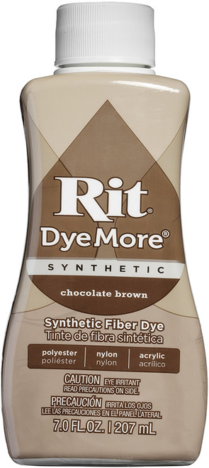 Rit Dye More Synthetic 7oz-Chocolate Brown - 020-21 - 885967020212 Rit Dye More Synthetic 7oz-Chocolate Brown - 020-21 - 885967020212
