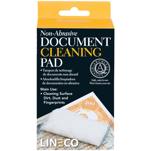 Lineco Non-Abrasive Document Cleaning Pad-2"X4.75" -7821004 - 099295530156
