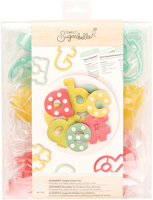 Sweet Sugarbelle Cookie Cutter Set 27/Pkg-Alphabet SB341968 - 718813419680