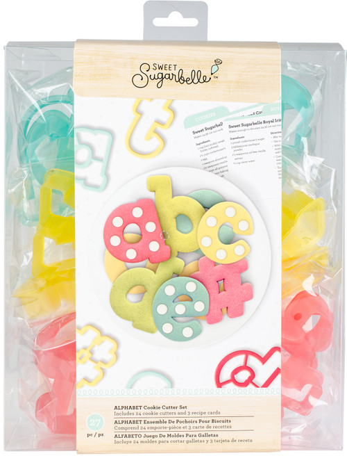 Sweet Sugarbelle Cookie Cutter Set 27/Pkg-Alphabet SB341968