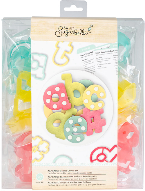 Sweet Sugarbelle Cookie Cutter Set 27/Pkg-Alphabet - SB341968