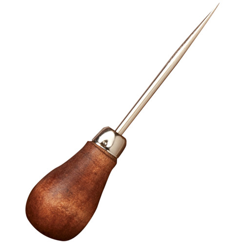 Lineco Awl Heavy Duty-Large Point W/Wooden Ball Handle - 870821 Lineco Awl Heavy Duty-Large Point W/Wooden Ball Handle - 870821