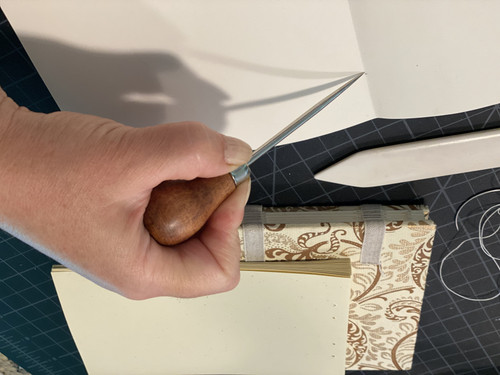 Lineco Awl Heavy Duty-Large Point W/Wooden Ball Handle - 870821 Lineco Awl Heavy Duty-Large Point W/Wooden Ball Handle - 870821