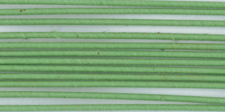 Panacea Cloth Covered Stem Wire 22 Gauge 18" 20/Pkg-Green - 582218
