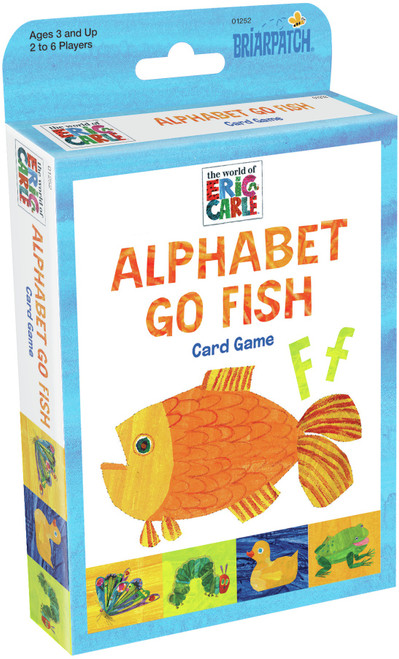 Briarpatch Eric Carle Alphabet Go Fish Card Game012521