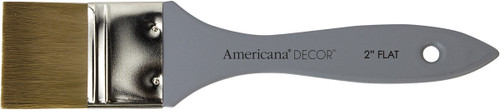 Americana Decor Flat Brush-2" Width ADB03K - 766218073716