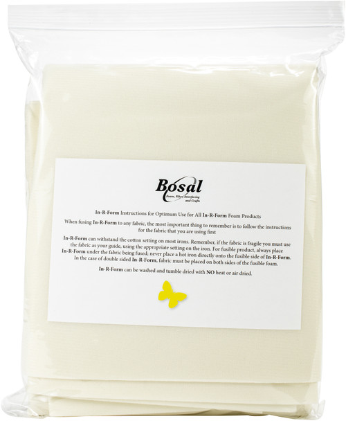 Bosal In-R-Form Plus Unique Fusible Foam Stabilizer-36"X58" - 493-36