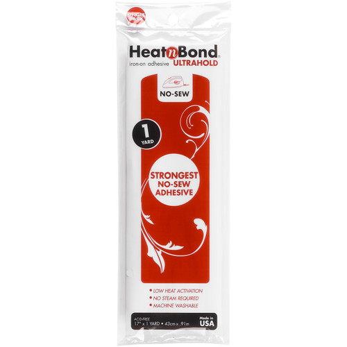HeatnBond Ultrahold Iron-On Adhesive-17"X36" - 3502 - 000943035022