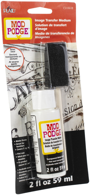 Plaid Mod Podge Image Transfer Medium-2oz Carded CS10618