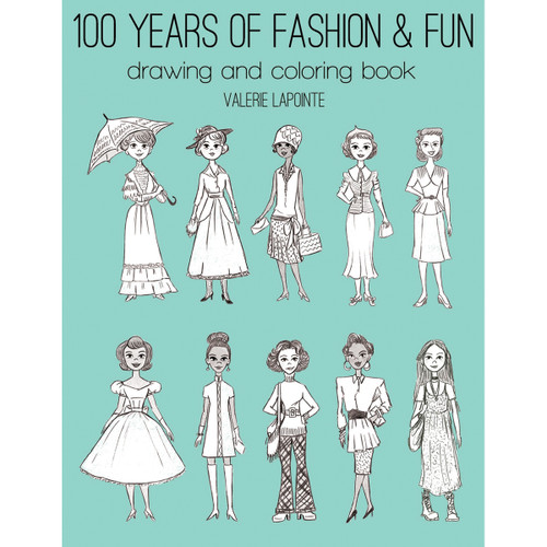 General's 100 Years Of Fashion & Fun Drawing & Coloring Book-Softcover - 899B1 - 044974899017