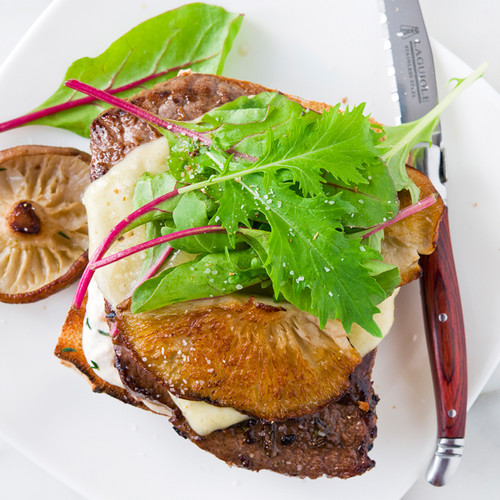 Trudeau Laguiole Wood Handle Steak Knives Set Of 6-Brown & Gray - 0973046