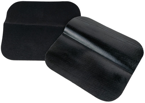 Singer Iron-On Patches 5"X5" 2/Pkg-Black - 00065