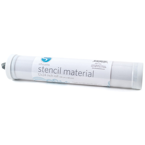 Silhouette Adhesive Back Stencil Material-12"X24" - SILSTEN