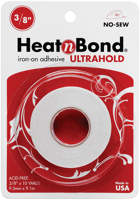 HeatnBond Ultrahold Iron-On Adhesive-.375"X10yd -3509-38 - 000943038108