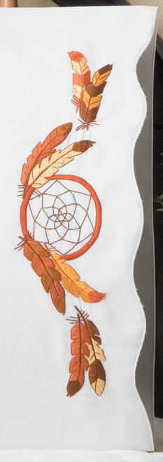 Tobin Stamped For Embroidery Pillowcase Pair 20"X30"-Dreamcatcher - 232040 - 021465320403
