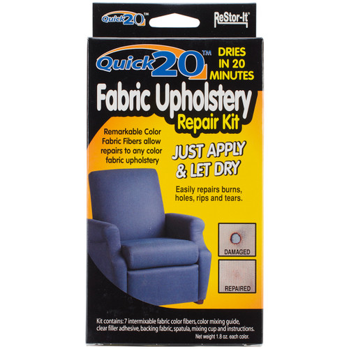 Restor-It Quick 20 Fabric Upholstery Repair Kit- - 18085 - 034238180852