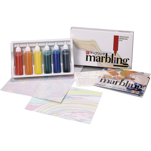 Aitoh Marbling Kit-6 Colors - 800-MB Aitoh Marbling Kit-6 Colors - 800-MB