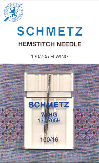 Schmetz Hemstitch Machine Needle-Size 16/100 1/Pkg 1772 - 036346317724