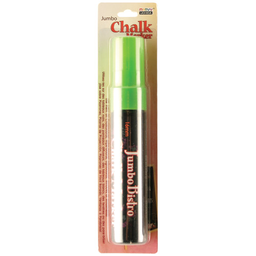 Uchida Bistro Chalk Marker Jumbo-Fluorescent Green - 481-C-F4 - 028617490243