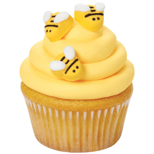 Wilton Icing Decorations 18/Pkg-Bumblebees W7102916