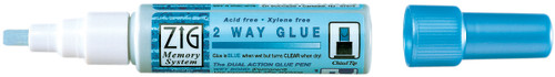 Zig 2-Way Glue Pen 12/Pkg-Chisel Tip MSB15M
