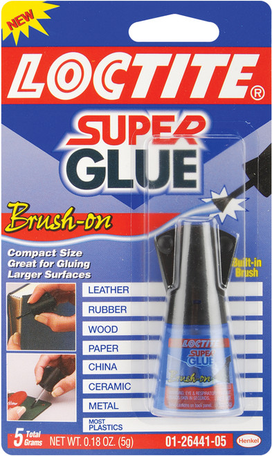 Loctite Super Glue Brush-On-.18oz - 126441 - 079340264410