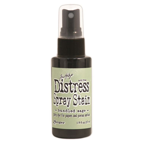 Tim Holtz Distress Spray Stain 1.9oz-Bundled Sage - TSS-42204 - 789541042204