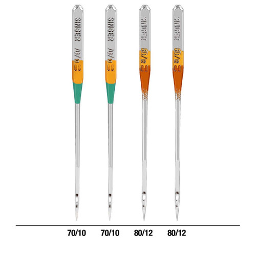 Singer Universal Ball Point Machine Needles-Sizes 9/70 (2) & 11/80 (2) - 4847