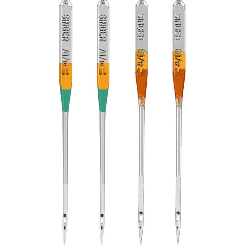 Singer Universal Ball Point Machine Needles-Sizes 9/70 (2) & 11/80 (2) - 4847 Singer Universal Ball Point Machine Needles-Sizes 9/70 (2) & 11/80 (2) - 4847