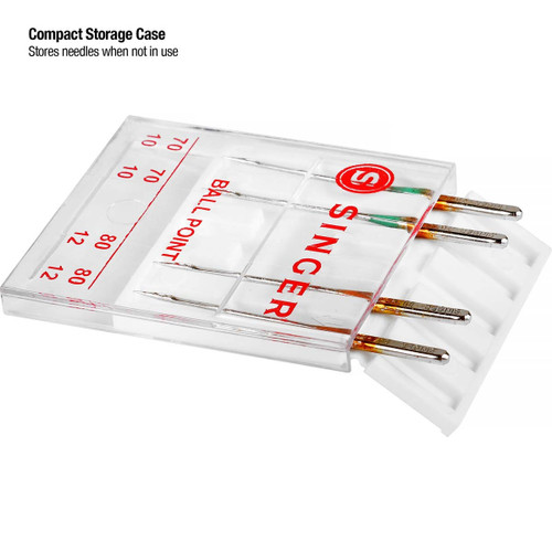Singer Universal Ball Point Machine Needles-Sizes 9/70 (2) & 11/80 (2) - 4847 Singer Universal Ball Point Machine Needles-Sizes 9/70 (2) & 11/80 (2) - 4847