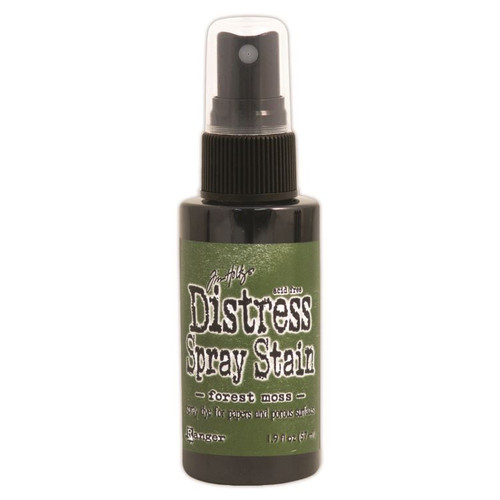 Tim Holtz Distress Spray Stain 1.9oz-Forest Moss - TSS-42297 - 789541042297