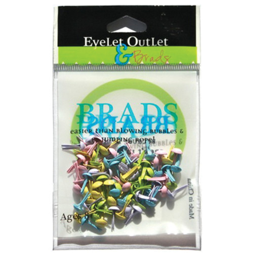 Eyelet Outlet Round Brads 4mm 70/Pkg-Spring BRD4MM-30 - 879693009948