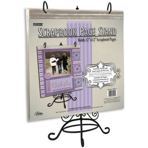 Pioneer Metal Scrapbook Page Stand-For 12"X12" STND12 - 023602642560