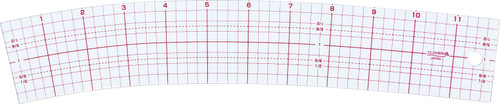 Clover Curve Ruler 3/Pkg- - 7006