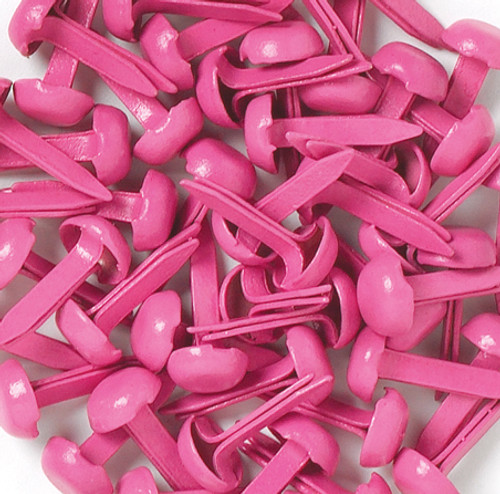 Doodlebug Mini Brads .125" 25/Pkg-Bubble Gum - BRADS-070 - 811470000700