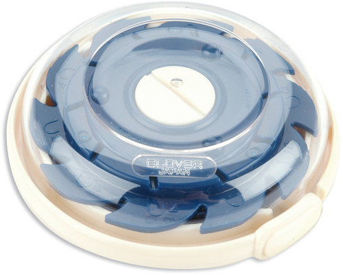 Clover Dome Threaded Needle Case-3"X3"X1" - 625