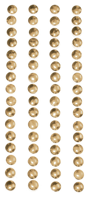 Mark Richards Metal Stickers Nailheads 5mm Round 64/Pkg-Gold - MS5MM-3882 Mark Richards Metal Stickers Nailheads 5mm Round 64/Pkg-Gold - MS5MM-3882