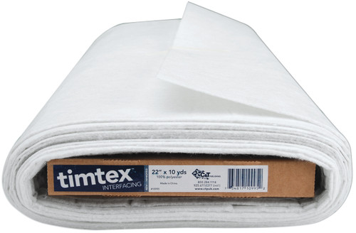 C&T Publishing Timtex Heavyweight Interfacing-White 20"X10yd 10995 - 97815712082869781571208286